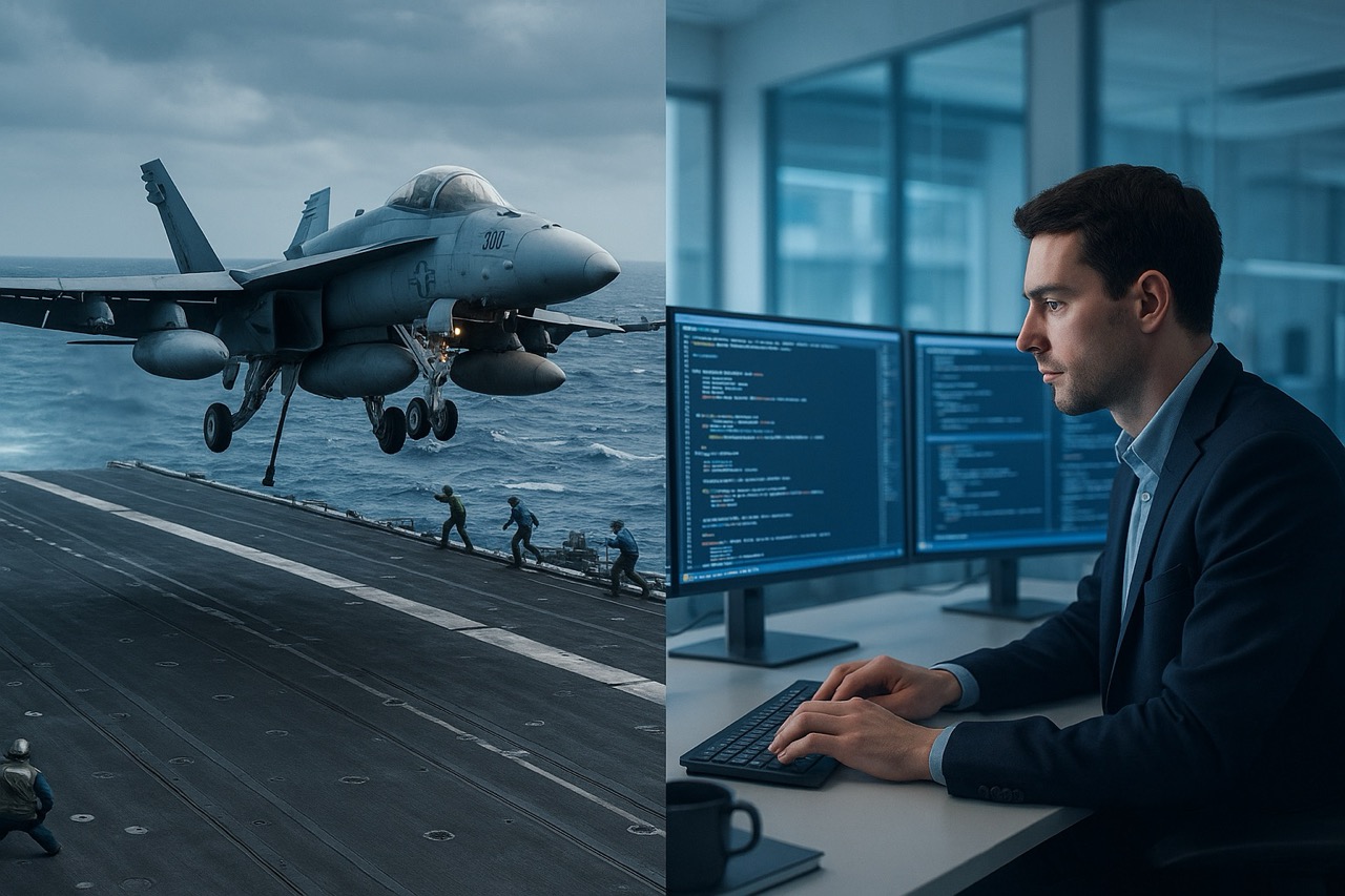 Fighter pilot expertise in technology